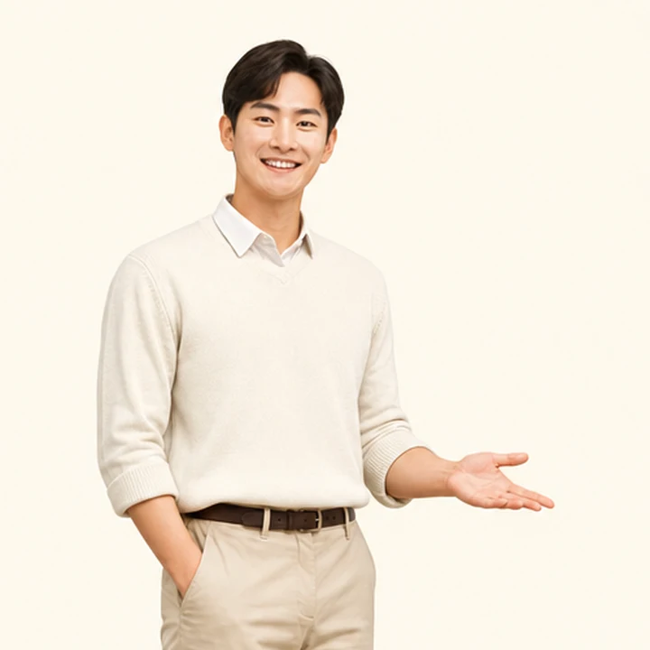 신용불량 K8 장기렌트카 상담 신청을 안내하는 담당자